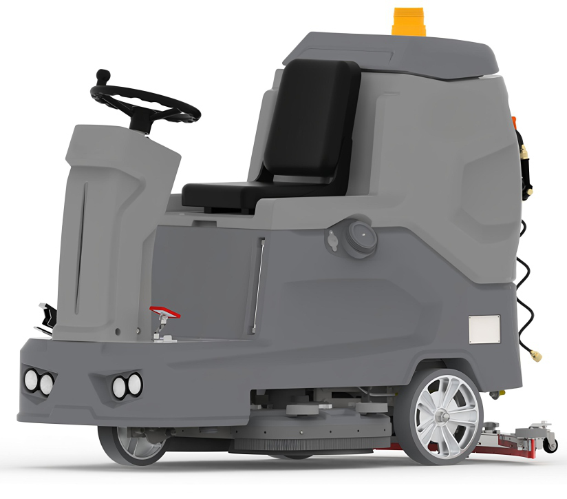 Maxron factory floor scrubber equipment for industrial production floors India