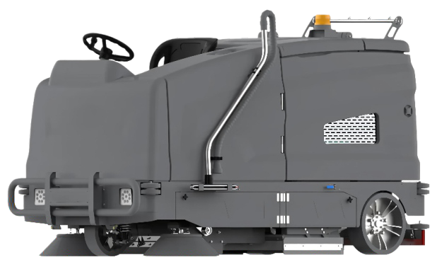 MRS 350 Ride-On Floor Scrubber Sweeper