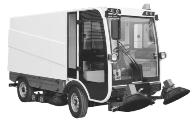 MSW-1600 City Sweeper