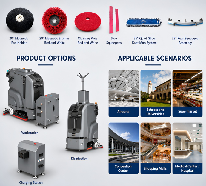MX-70 Robotic Floor Cleaner