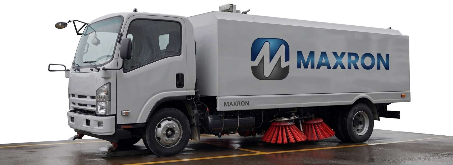 Maxron industrial high pressure washer studio cutaway for commercial washdown