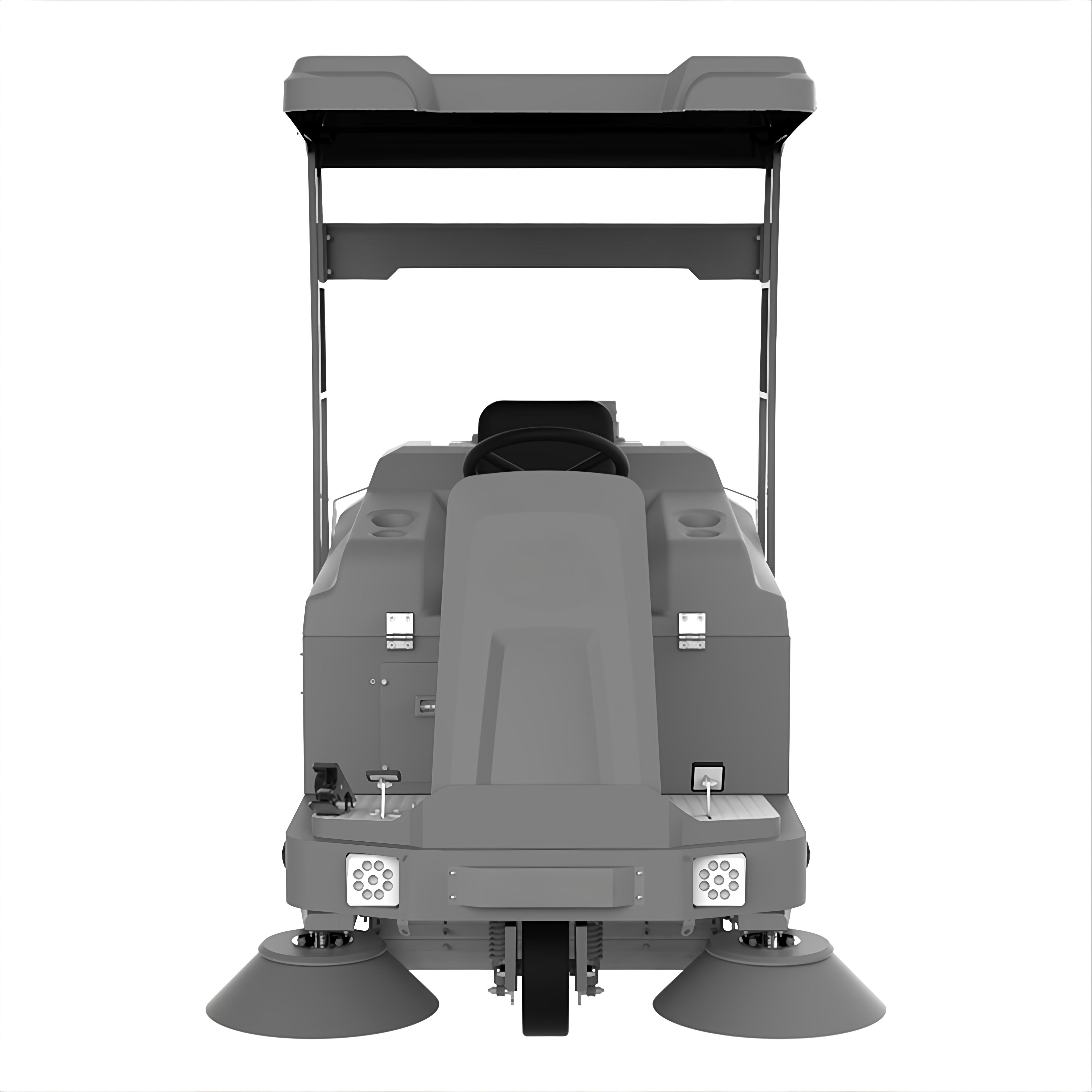 Maxron commercial floor cleaning equipment deployed in an industrial facility in India