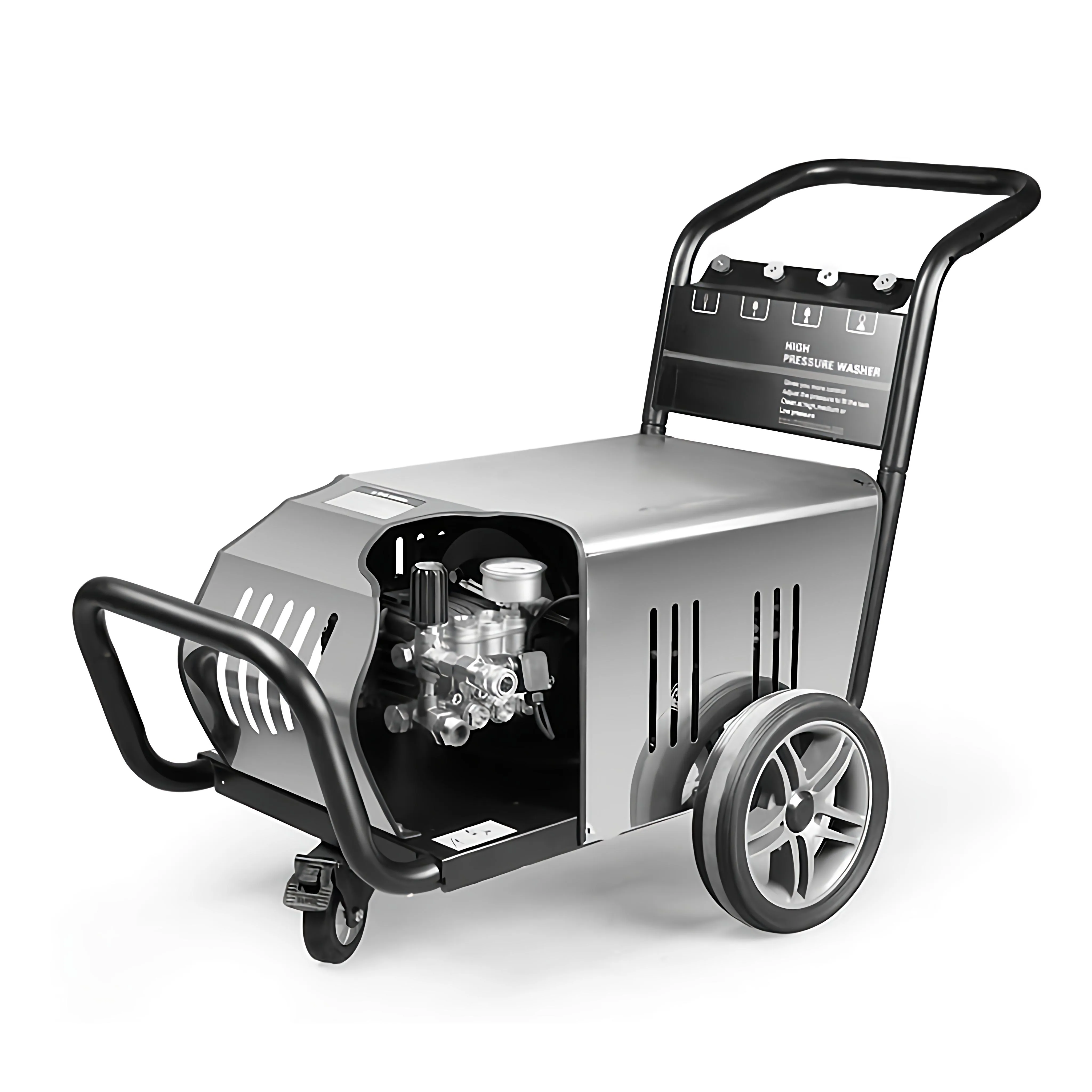 Maxron industrial high pressure washer studio cutaway cleaning solution